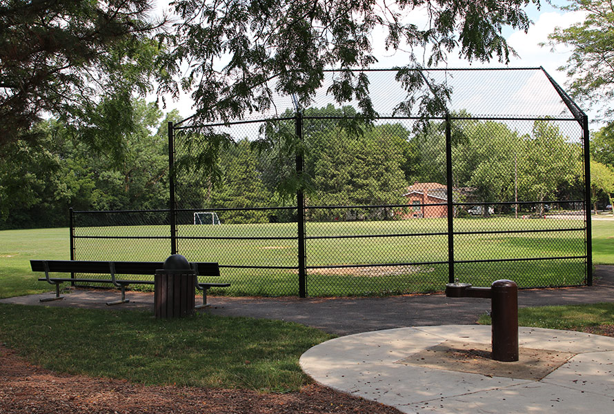 Baseball field at Briarwood Park