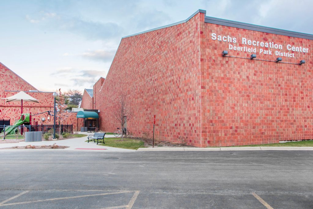 Exterior of Sachs Recreation Center