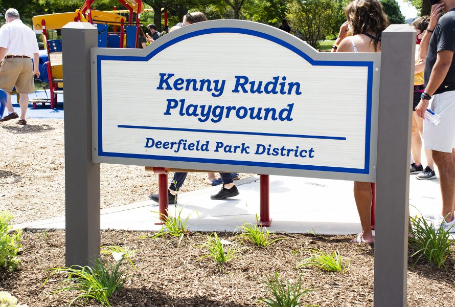 Kenny Rudin Playground Sign