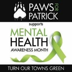 Paws for Patrick supports Mental Health Awareness Month
